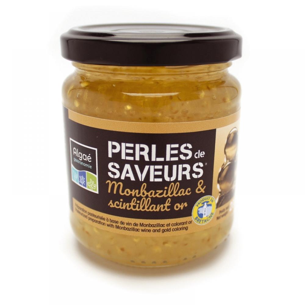 Perles de saveurs Monbazillac et or